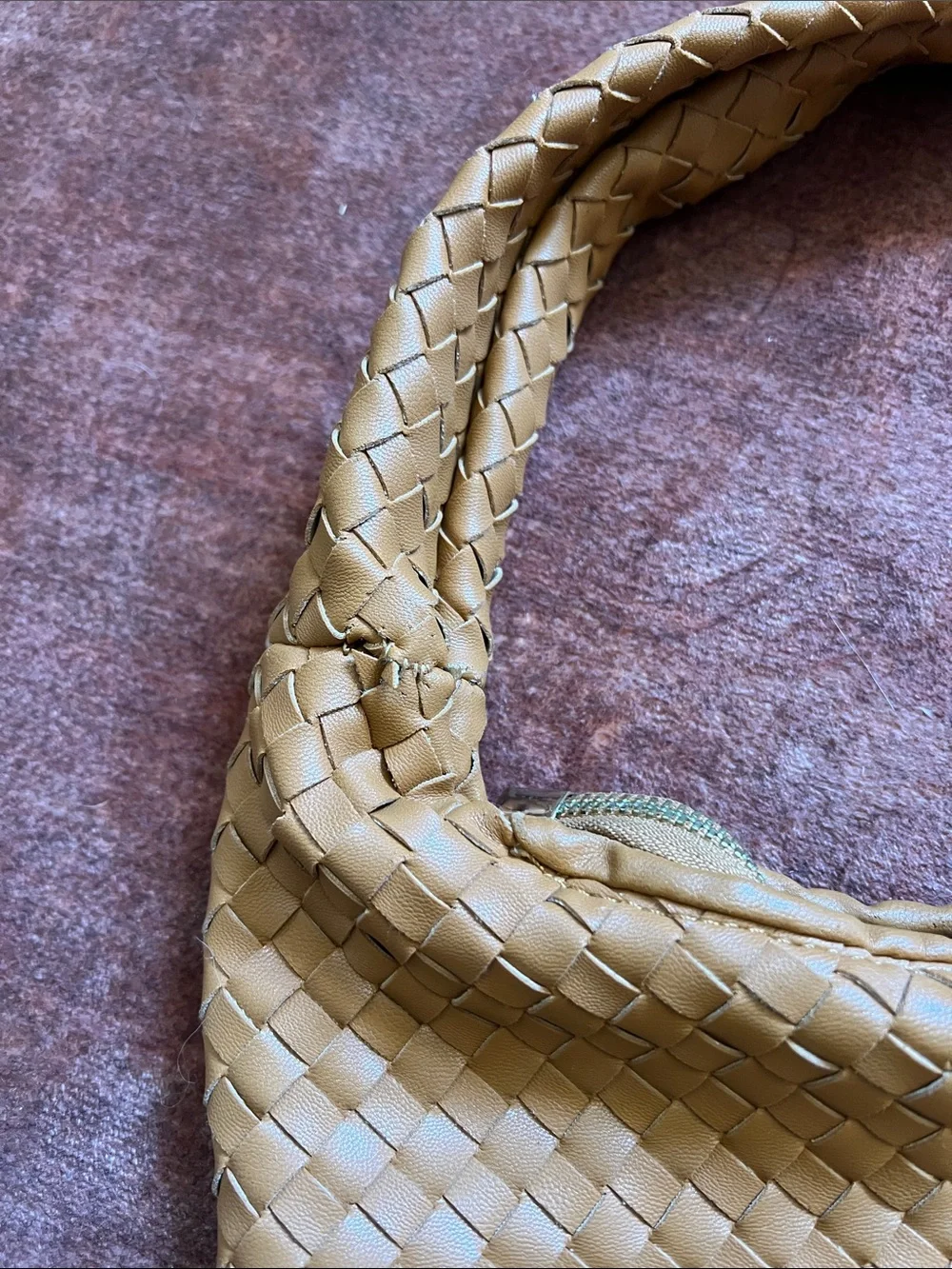 MELIE BIANCO - Brigitte Handle Bag - Caramel
